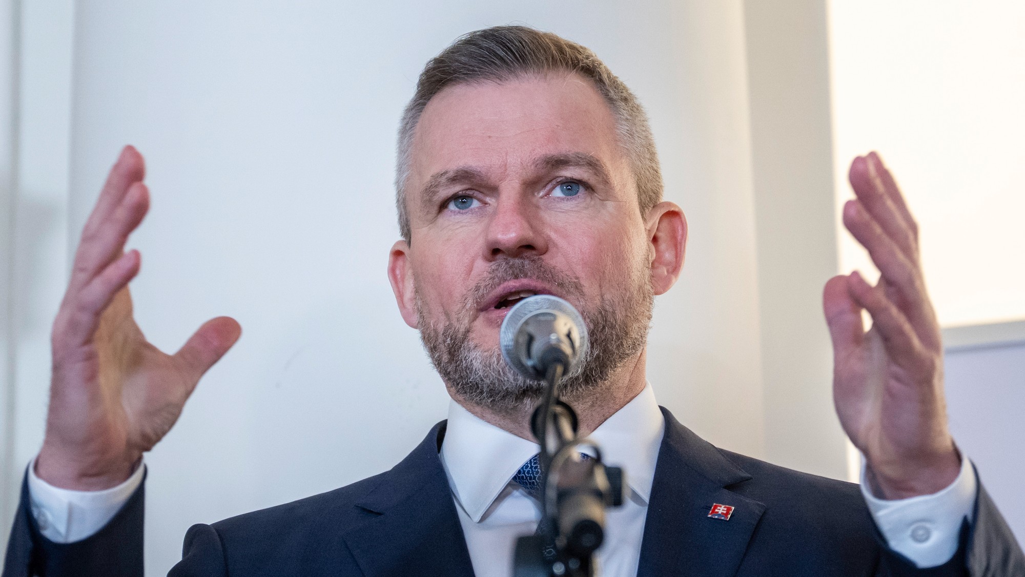Slovenský prezident Peter Pellegrini.