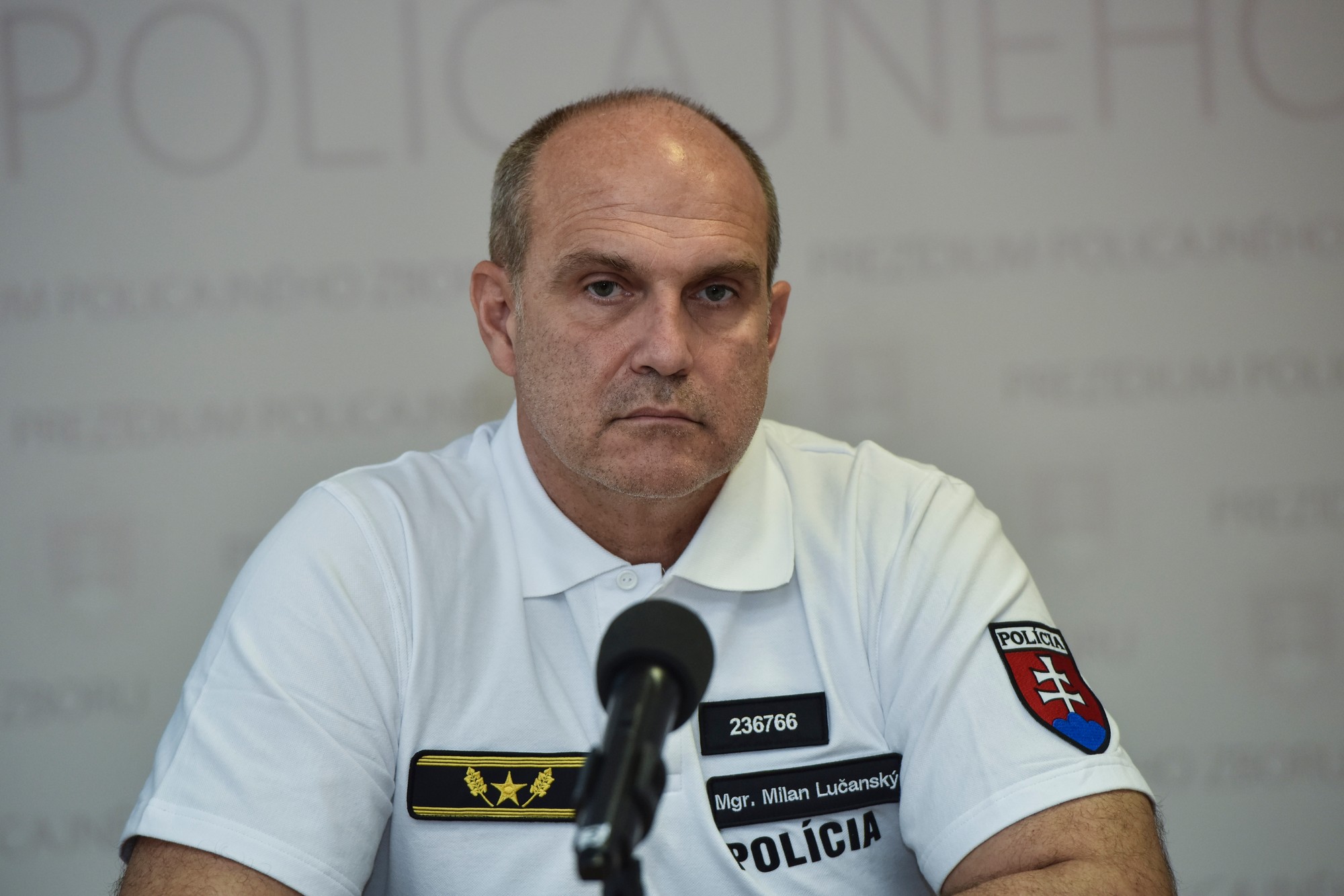 Exprezident Policajného zboru Milan Lučanský.