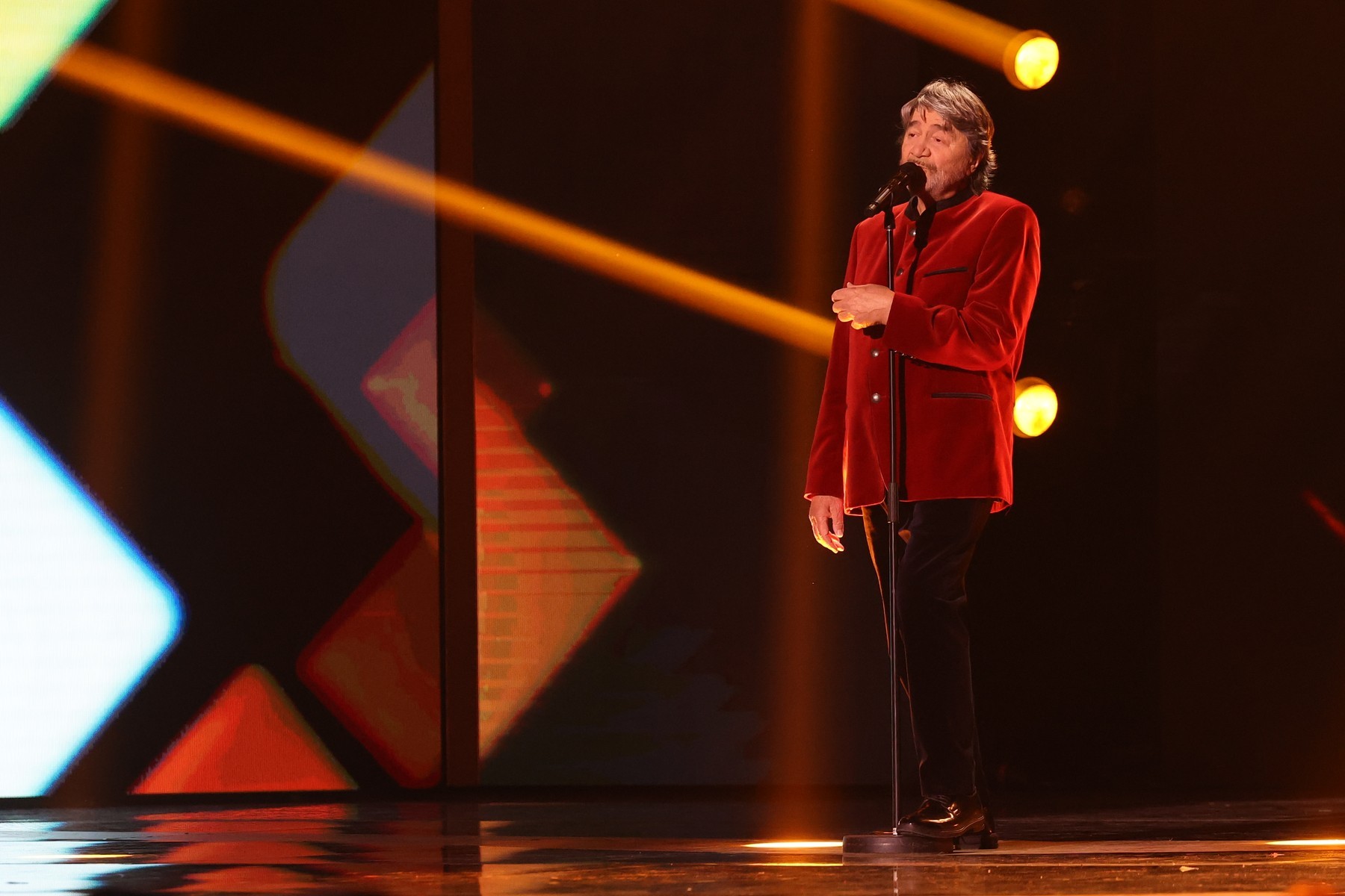 Taliansky spevák Drupi.