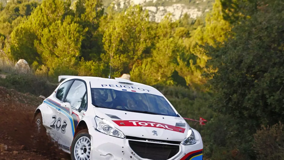 Pierwsze testy Peugeot 208 R5