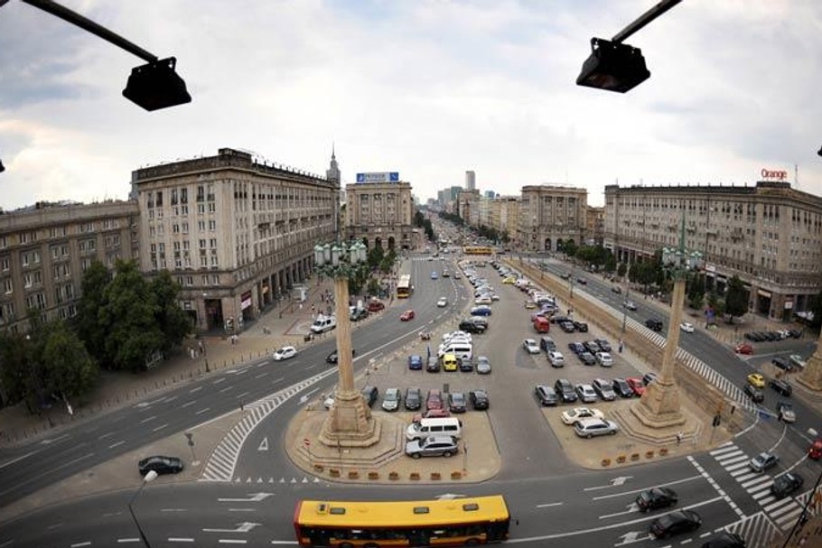 Plac Konstytucji - panorama