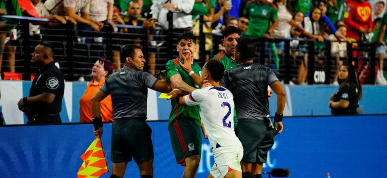 Surowe kary dla piłkarzy reprezentacji USA i Meksyku