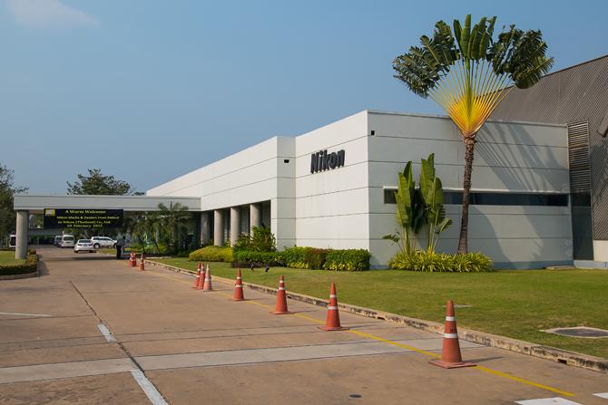 Fabryka Nikona w Ayutthaya. Fot. Alicja Żebruń