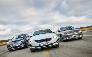 Który numer okaże się szczęśliwy? Audi Q4 e-tron, Hyundai Ioniq 5 czy Polestar 2