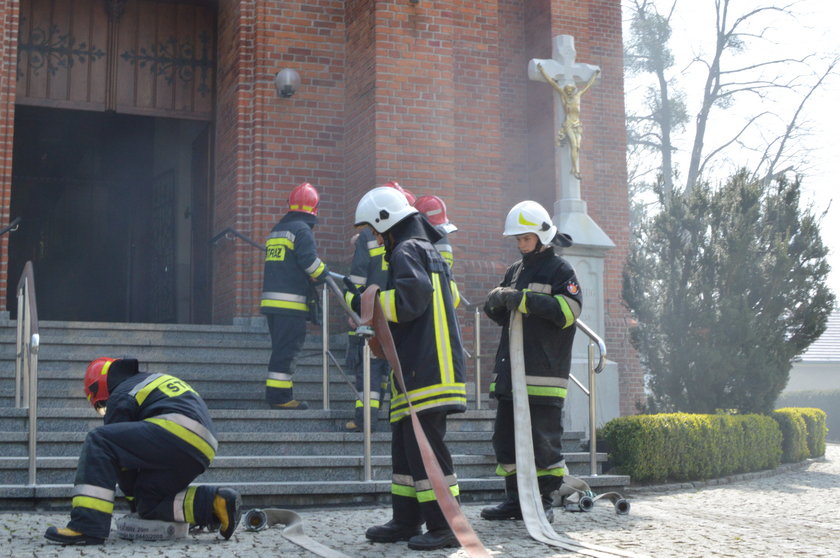 Pierwszą Komunię Świętą przerwał pożar