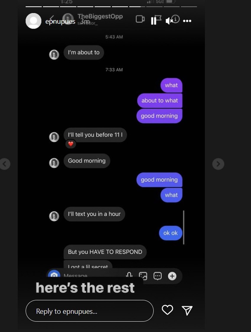 Prepiska sa devojkom