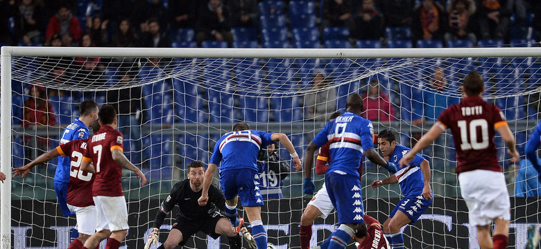 Włochy: Sampdoria Genua ograła AS Roma na wyjeździe