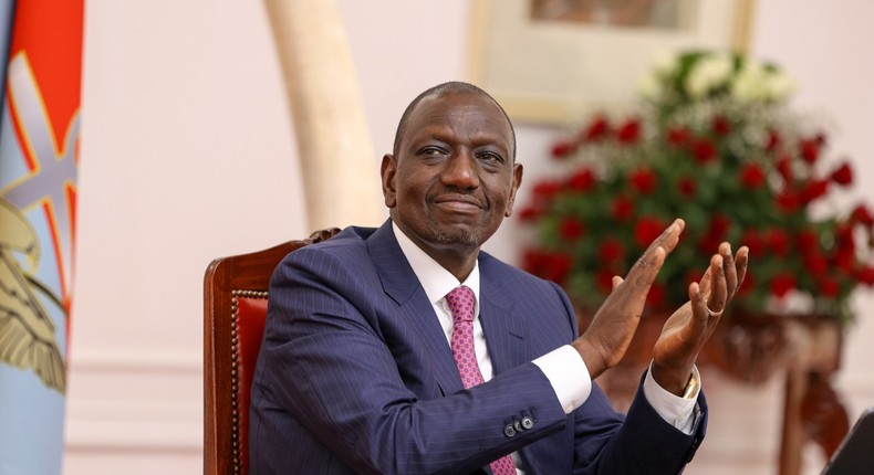 President William Ruto during a meeting with foreign investors at State House, Nairobi on July 13, 2023