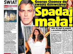 Clooney rzucił kobietę z przeszłością