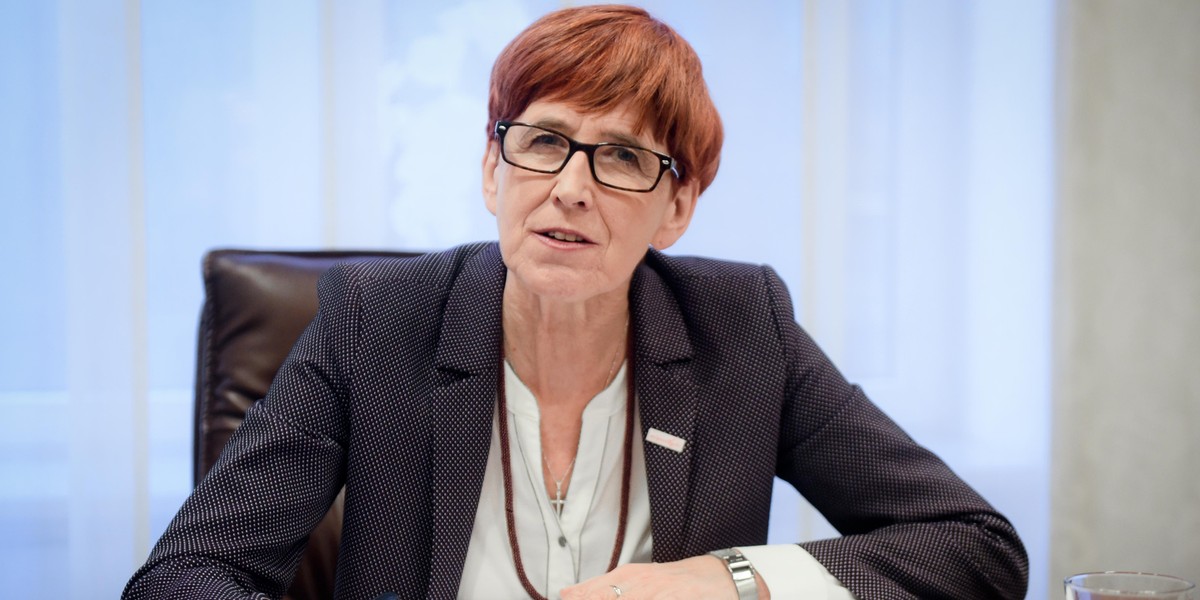 Minister Elżbieta Rafalska