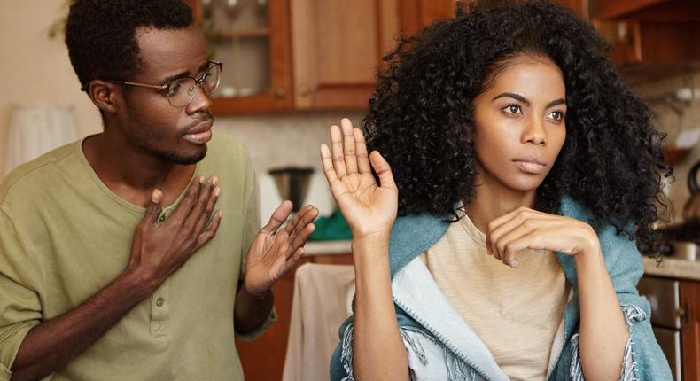 Men, if a babe tells you these 5 things, you should be very worried [Credit - Madamenoire]