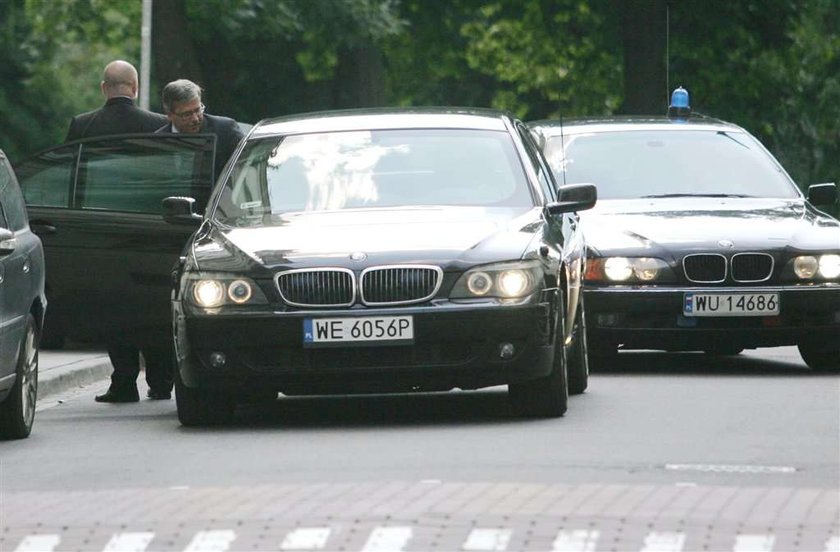 Kto rozbił auto prezydenta?