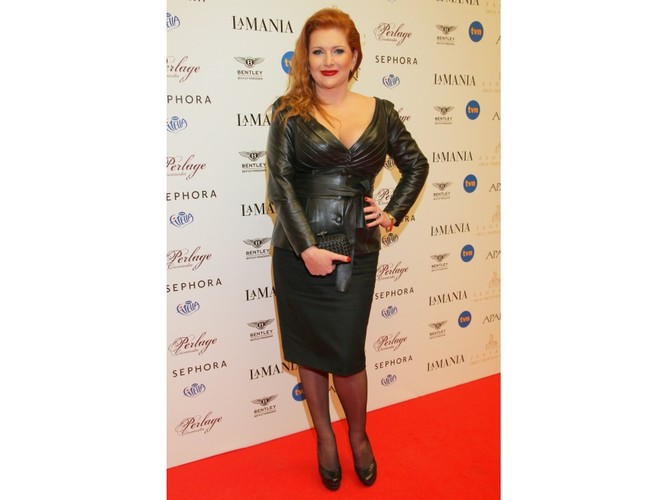 Marta Grycan na pokazie La Mania.