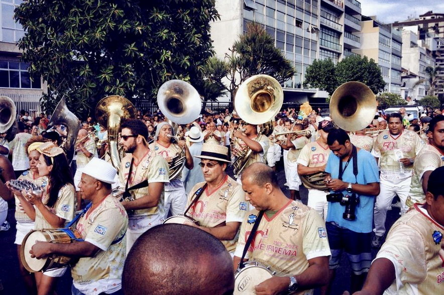 Banda de Ipanema - uliczna parada w Rio de Janeiro