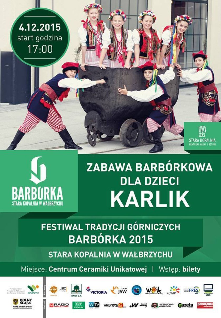 Górnicy zapraszają na Barbórkę