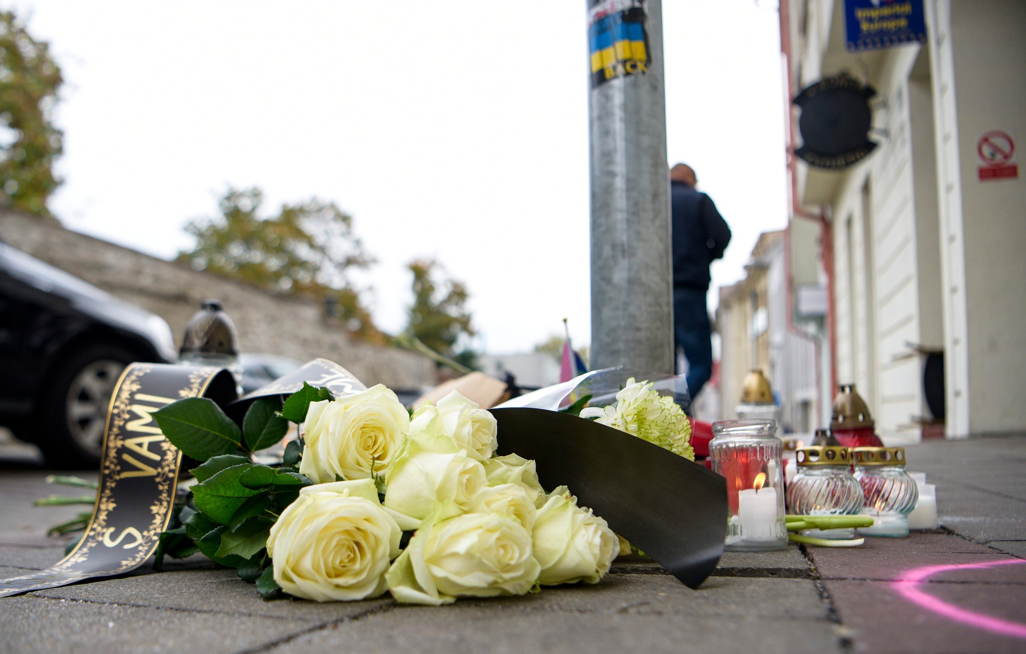 Miesto tragédie na Zámockej ulici v Bratislave, kde zomreli Juraj († 27) a Matúš († 23).