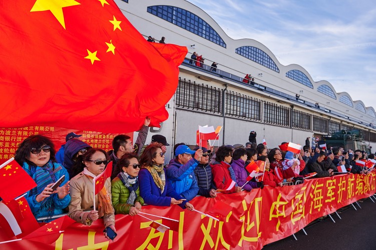 Do Gdyni zawinęły chiński niszczyciel rakietowy 'Jinan', fregata rakietowa 'Yiyang' oraz zaopatrzeniowy 'Qiandaohu'