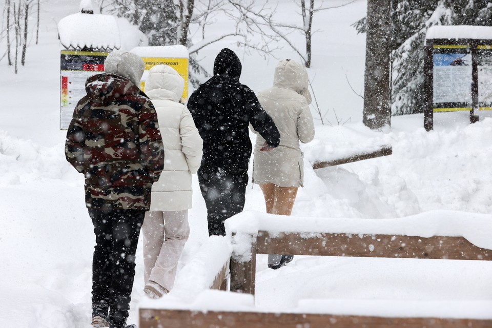 Zakopane pokryte śniegiem