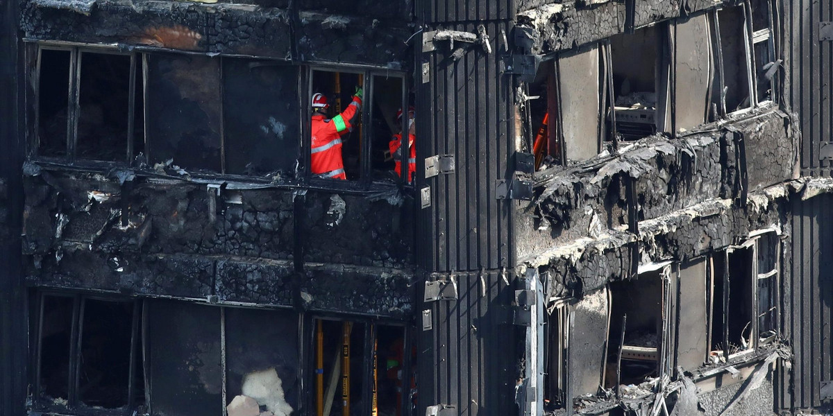 Pięcioosobowa rodzina została uznana za zaginioną po pożarze w Londynie. Odnalazła się cała i zdrowa