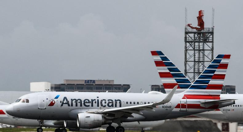 American Airlines cut 674 flights on Sunday, the most cancellations of any airline, FlightAware data showed.