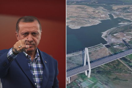 Erdogan buduje kanał za 65 mld dolarów, tuż obok cieśniny Bosfor