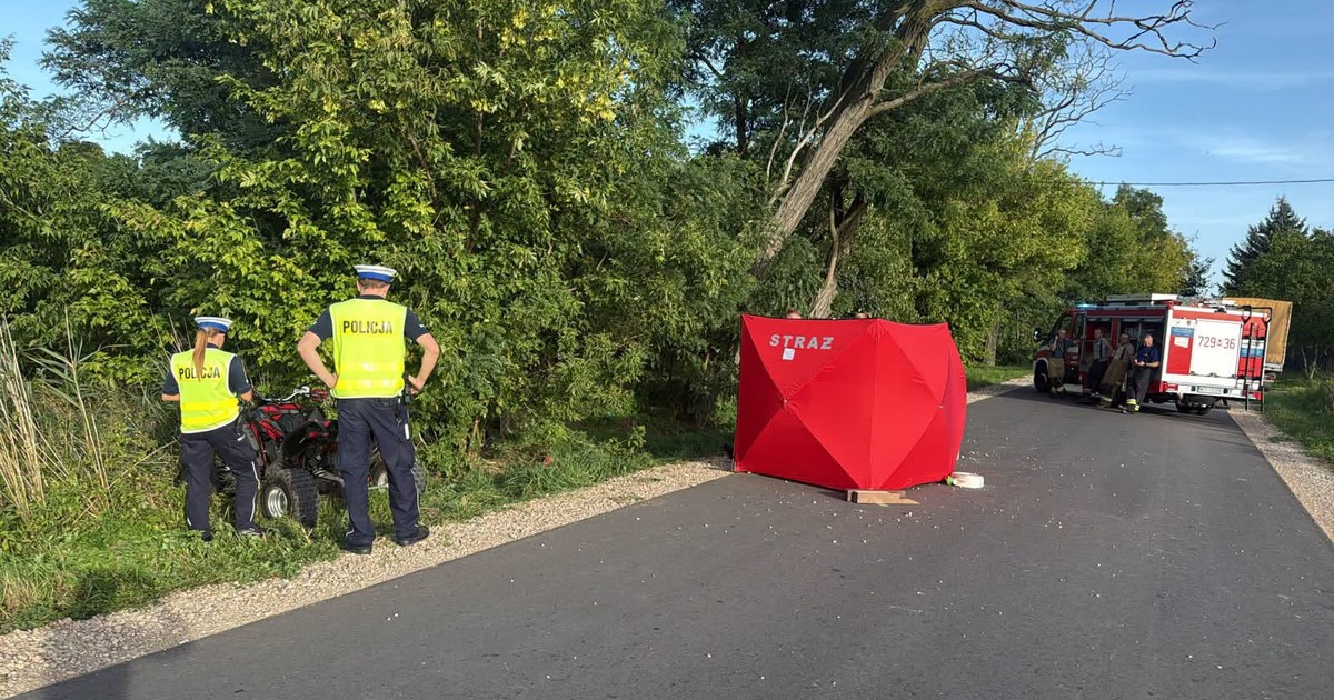 Tragedia na quadzie w Oryszewie-Osadzie: Śmierć 41-latka wstrząsa Żyrardowem