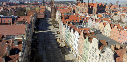 Puste ulice w Gdańsku! Ludzie zostają w domach przez koronawirusa