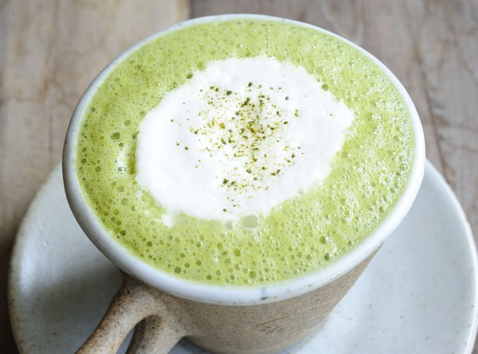 8. Matcha - sproszkowana zielona herbata