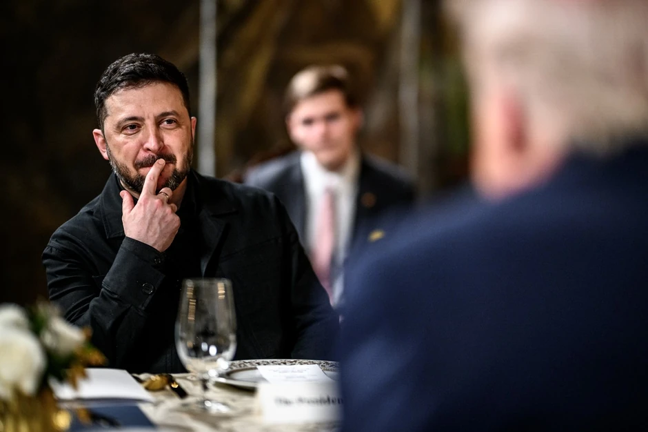 Volodimir Zelenski na sastanku sa Donaldom Trampom u Palm Biču na Floridti 28. decembra 2025.