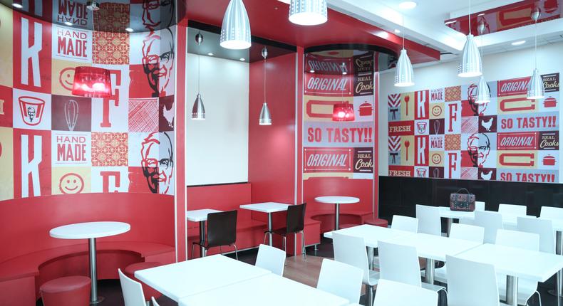  #WeLoveTheNewKFC: The KFC outlet at Ikeja City Mall is starting the year with a big bang!