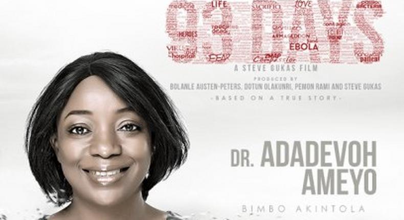 Bimbo Akintola is Stella Adadevoh in 93 Days