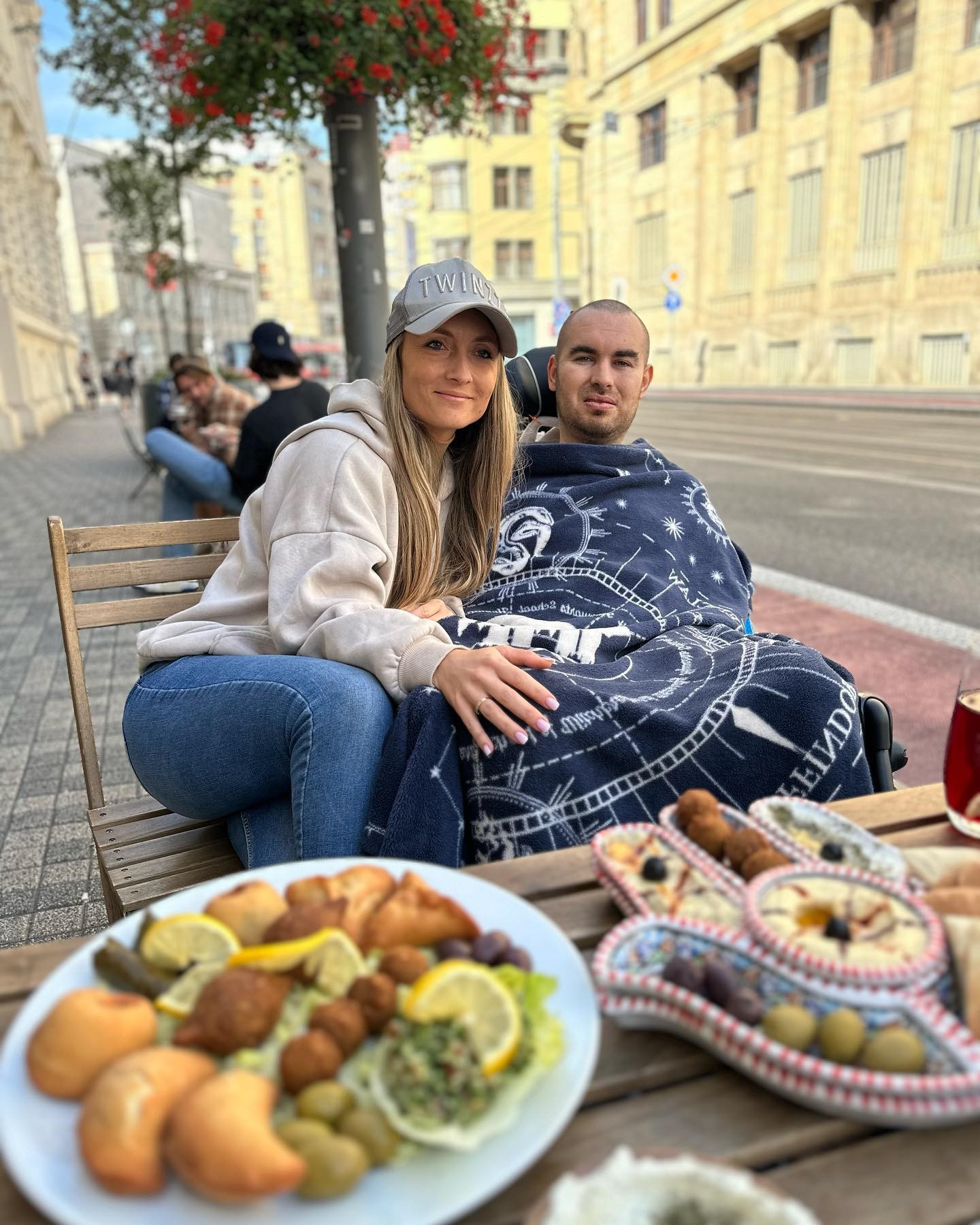 Influencerka Martina Kavalirová, viac známa ako Buca, s manželom Honzíkom. 
