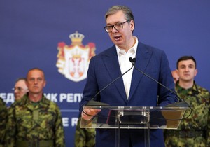 Aleksandar Vučić, prijem pripadnika Vojske Srbije