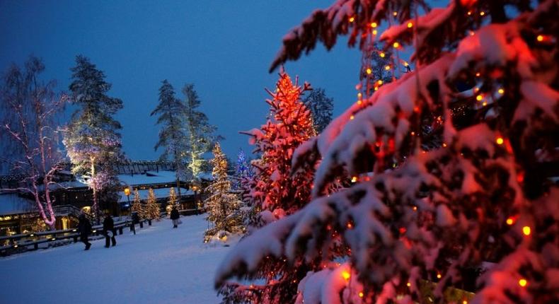 Santa-themed villages have sprung up across Lapland to accommodate for a boom in tourism in the run up to Christmas