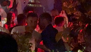 Bogdan Bogdanović na nastupu Tanje Savić