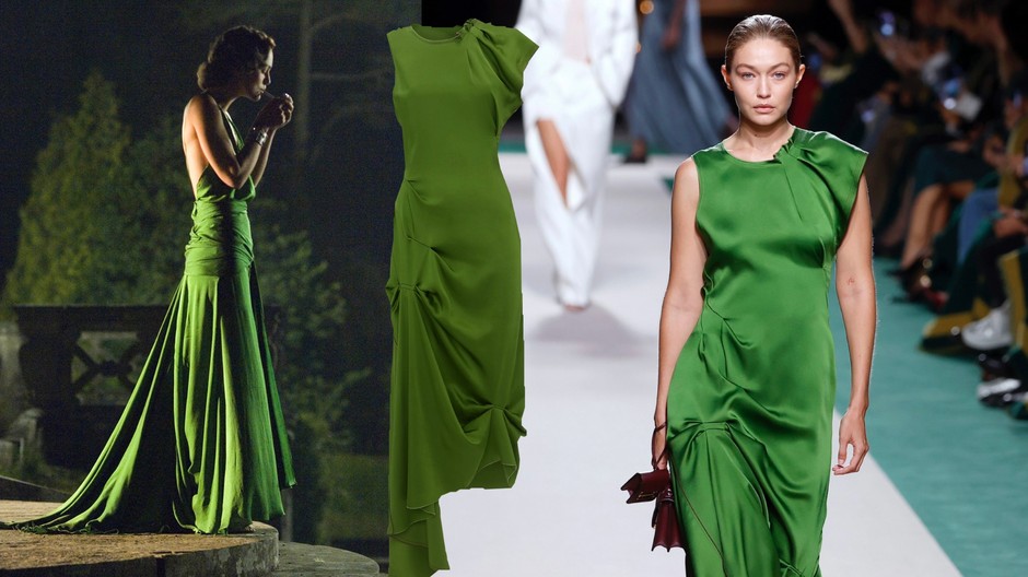 Smaragdna haljina kao inspiracija