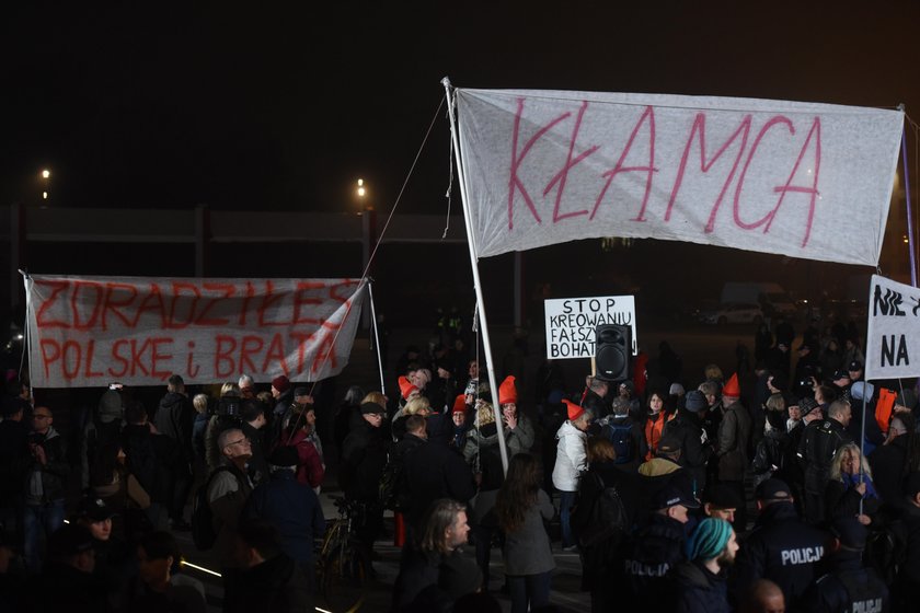 Święto Niepodległości. Odsłonięcie pomnika Lecha Kaczyńskiego