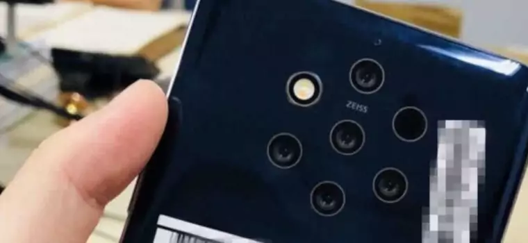 Nokia 9 na zdjęciu. Ma aparat, który z pewnością was zaskoczy