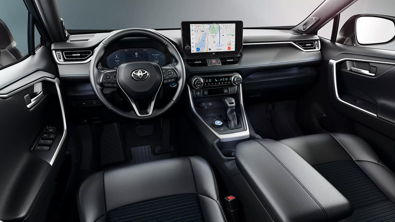 Samochody marki Toyota wyposażone są w systemy multimedialne z dużymi i wygodnymi ekranami