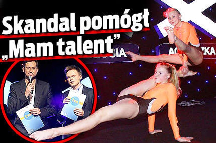 Skandal pomógł "Mam talent"