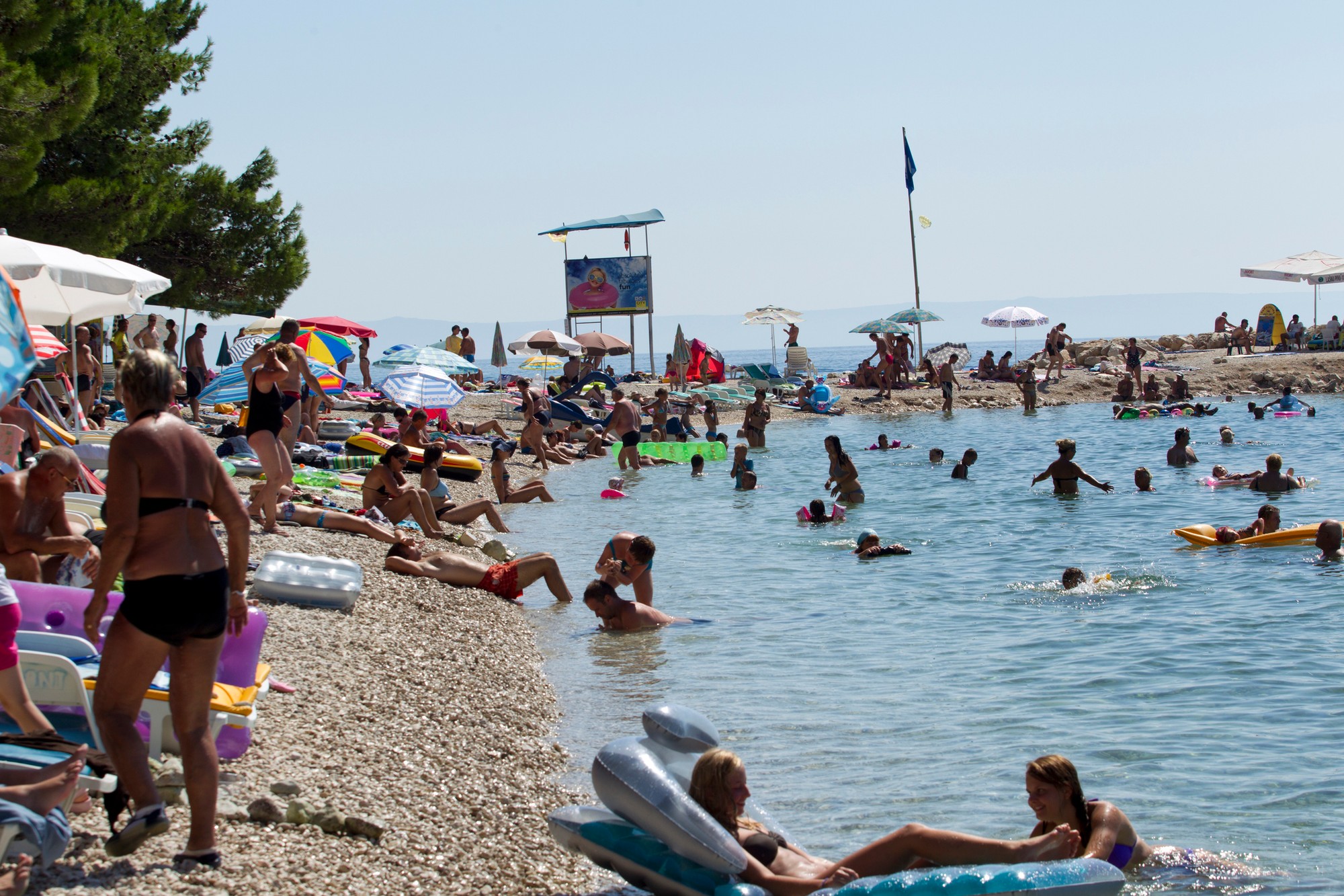 Chorvátska obec Baška Voda je vyhľadávaná medzi turistami. (ilustračné foto)