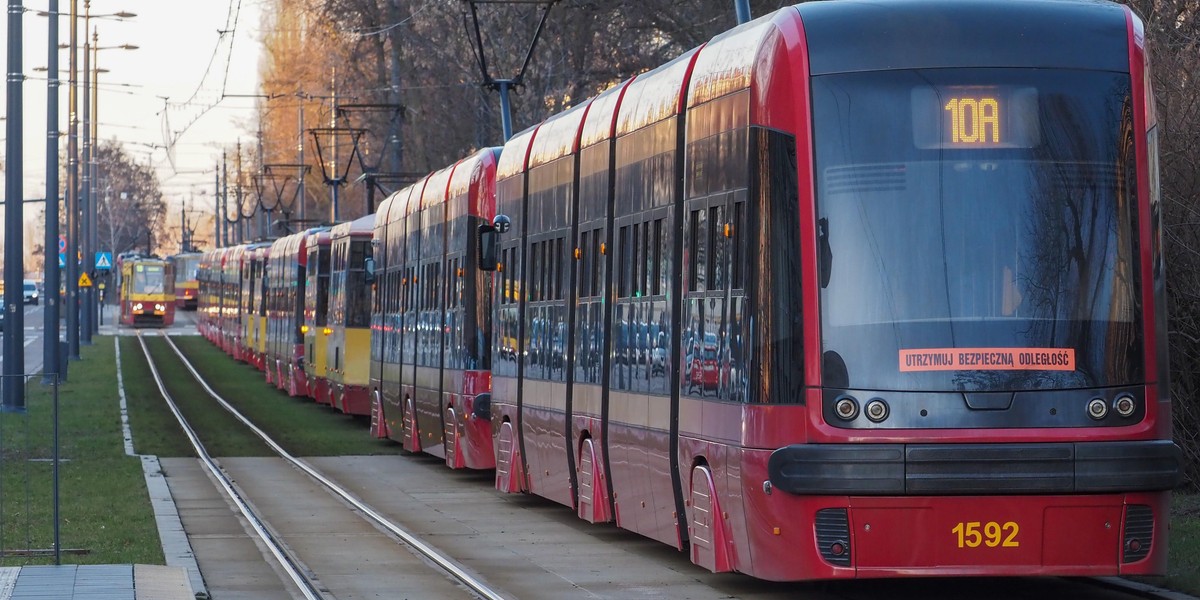 Czarny dzień MPK w Łodzi. Tramwaje nie kursowały na Retkinię