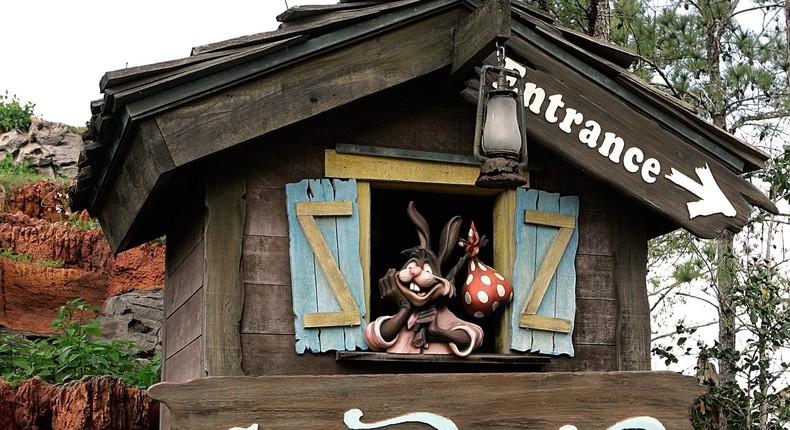 Splash Mountain will be re-worked with a new theme honoring Princess and the Frog.John Raoux/AP