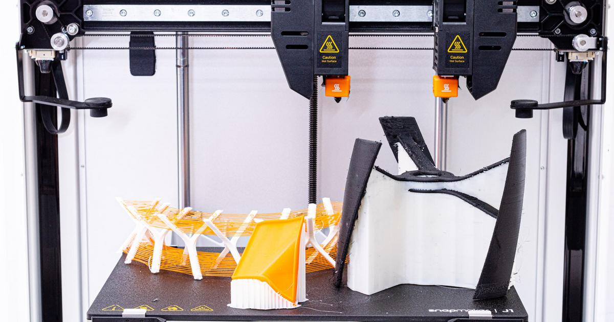 Imprimantes 3D à deux têtes d’impression : Voici en quoi les extrudeuses doubles diffèrent