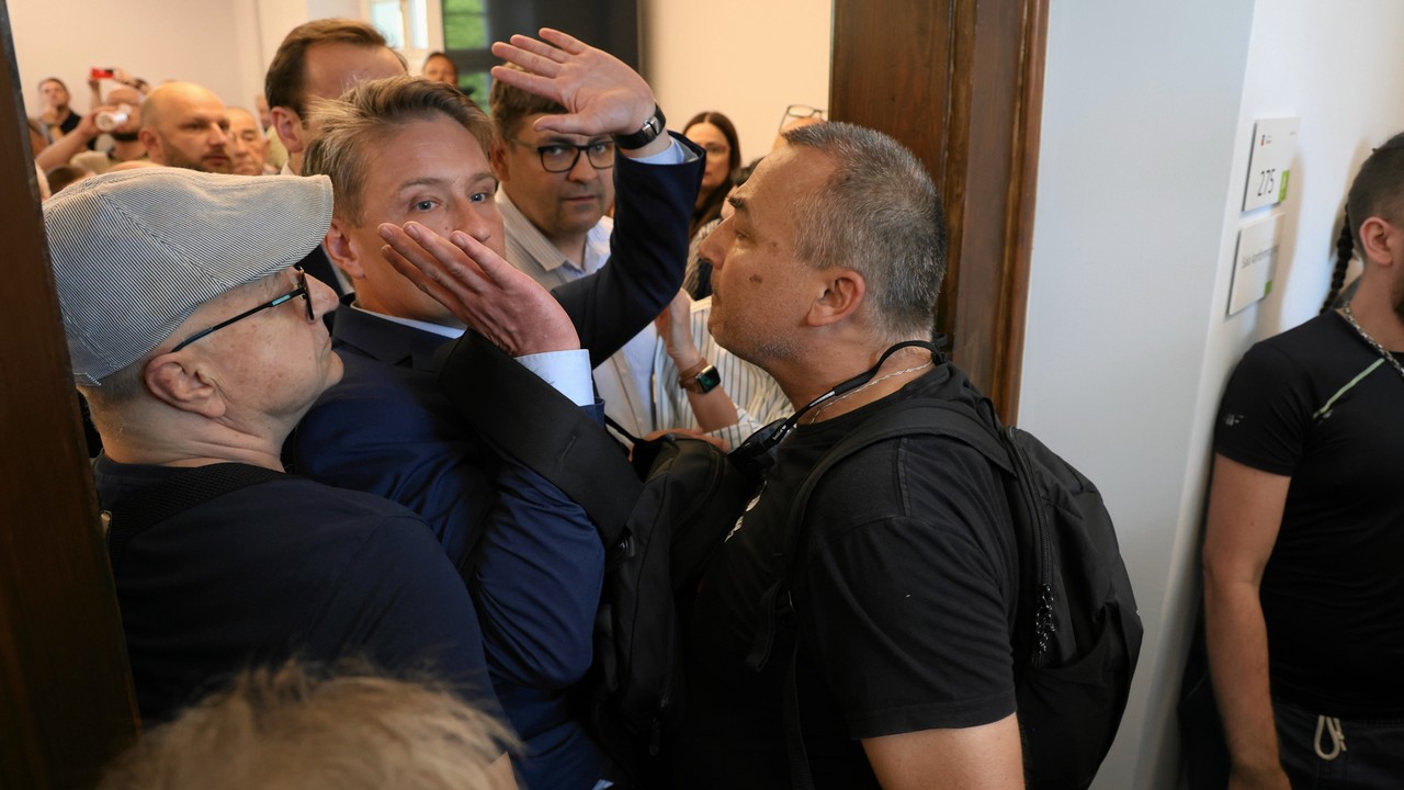Awantura w Szczecinie zamiast rozmowy o imigrantach na granicy. 