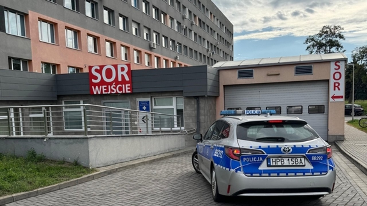 Atak na lekarza w Oławie. Policja zatrzymała sprawcę na lotnisku