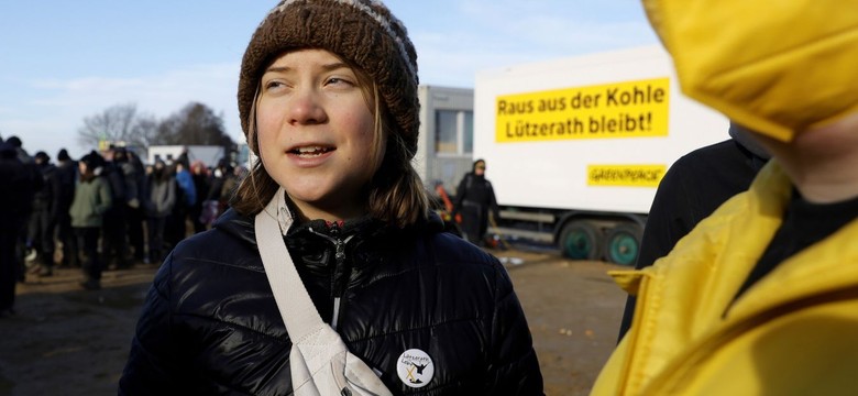 Greta Thunberg zatrzymana przez policję