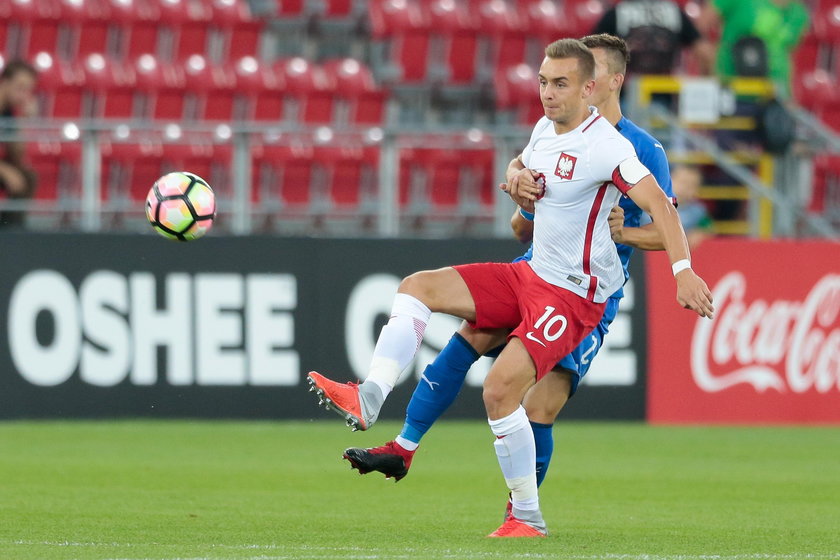 Pilka nozna. Reprezentacja U20. Mecz towarzyski. Polska - Ukraina. 19.11.2018