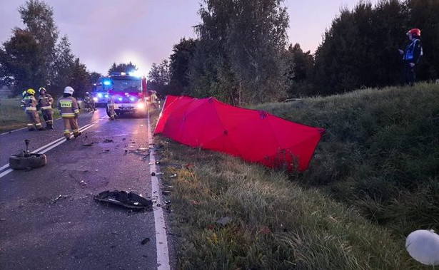 Adwokat Paweł K. z Łodzi uczestniczył w tragicznym wypadku na trasie Barczewo-Jeziorany