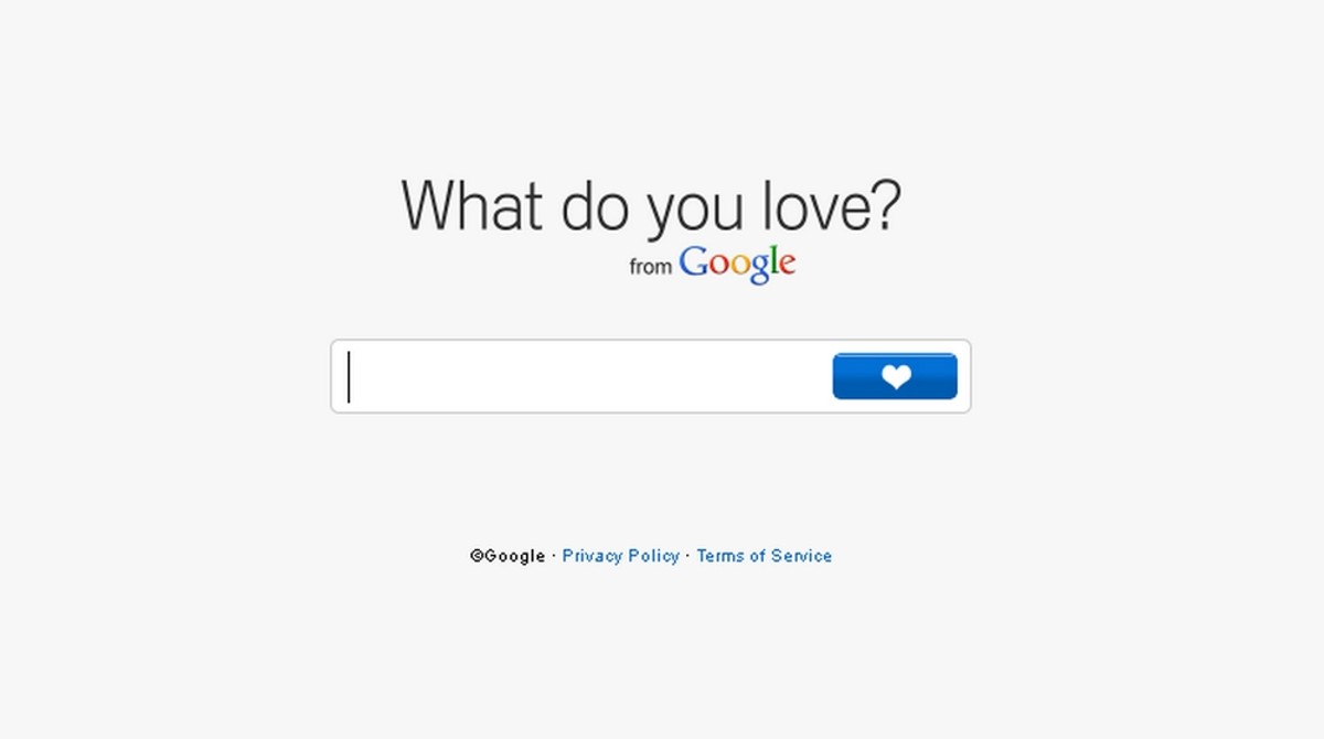 What Do You Love od Google